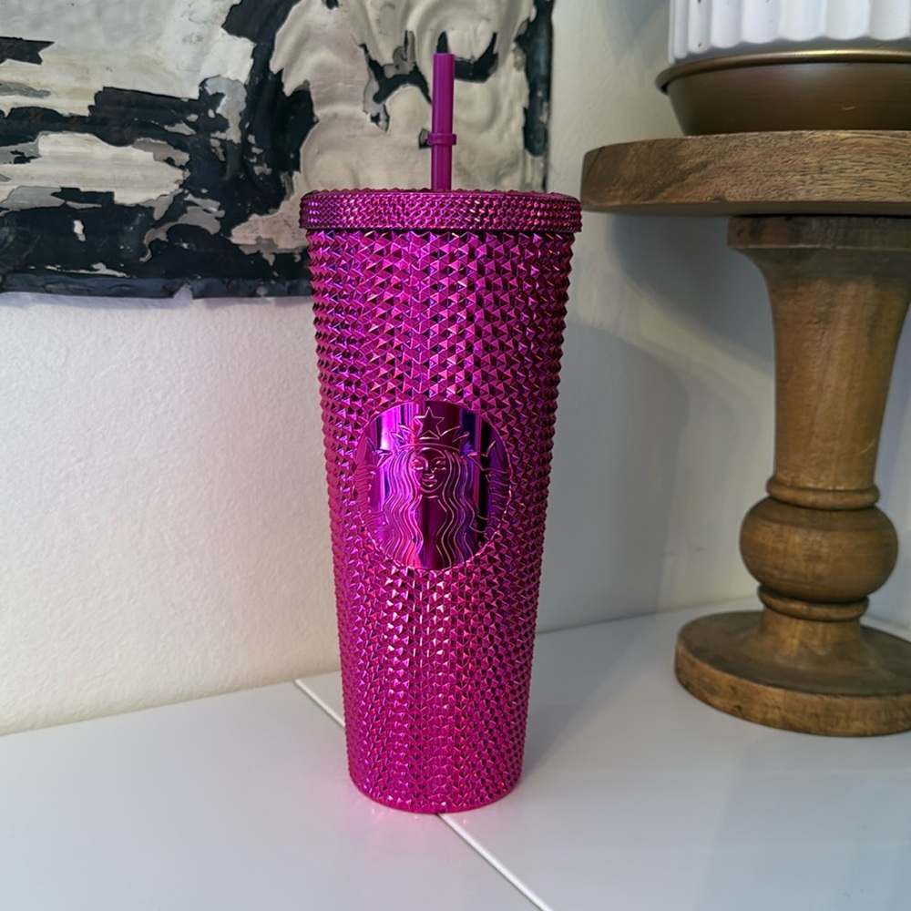 Starbucks Sangria Berry Bling Studded Tumbler
